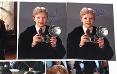 HARRY POTTER CAST SIGNATURES - MELLING, MURRAY, AZAD 