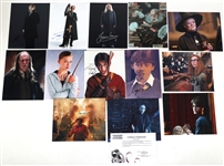 HARRY POTTER CAST SIGNATURES - FELTON, BRADLEY, GRINT 