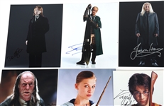 HARRY POTTER CAST SIGNATURES - FELTON, BRADLEY, GRINT 