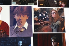 HARRY POTTER CAST SIGNATURES - FELTON, BRADLEY, GRINT 