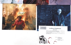 HARRY POTTER CAST SIGNATURES - FELTON, BRADLEY, GRINT 