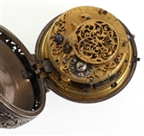 SCHRODER KIEL POCKET WATCH .800 SILVER PAIRED CASE