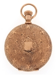 LADIES WALTHAM 14K GOLD CASE POCKET WATCH 