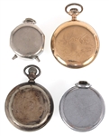 MEN'S POCKET WATCHES FOR PARTS OR REPAIR 