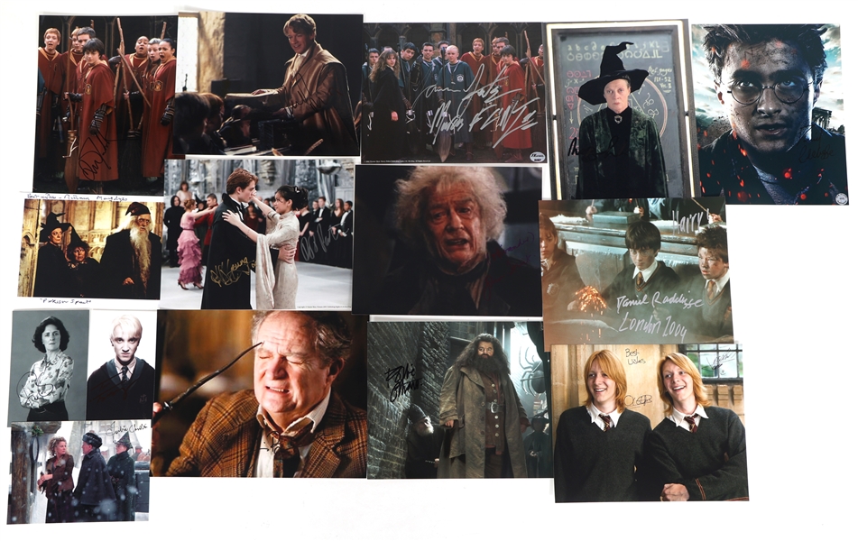 HARRY POTTER CAST AUTOGRAPHS