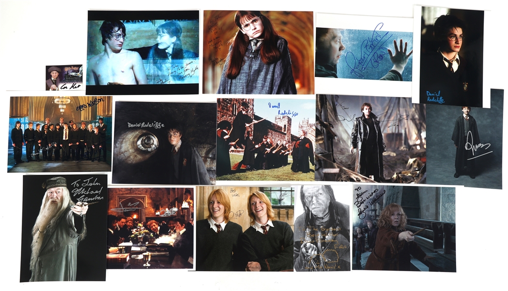HARRY POTTER CAST AUTOGRAPHS
