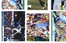 FERNANDO TORRES & GARY CAHILL SOCCER AUTOGRAPHS