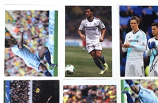 FERNANDO TORRES & GARY CAHILL SOCCER AUTOGRAPHS
