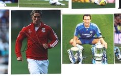 SOCCER AUTOGRAPHS - TERRY, CAHILL, & TORRES 