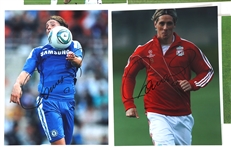 SOCCER AUTOGRAPHS - TERRY, CAHILL, & TORRES 