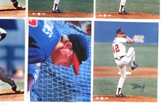 ATLANTA BRAVES BASEBALL AUTOGRAPHS JONES, GLAVINE, AVERY