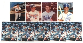 LA DODGERS AUTOGRAPHS - SNIDER, GARVEY, & HERSHISER 