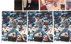 LA DODGERS AUTOGRAPHS - SNIDER, GARVEY, & HERSHISER 
