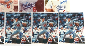 LA DODGERS AUTOGRAPHS - SNIDER, GARVEY, & HERSHISER 