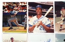 BASEBALL AUTOGRAPHS - KOUFAX, CLARK, & SANDBERG