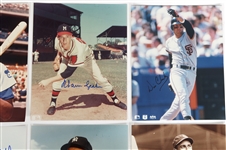 BASEBALL AUTOGRAPHS - KOUFAX, CLARK, & SANDBERG