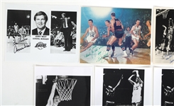 BASKETBALL AUTOGRAPHS - HEINSOHN, WEST, & COUSY