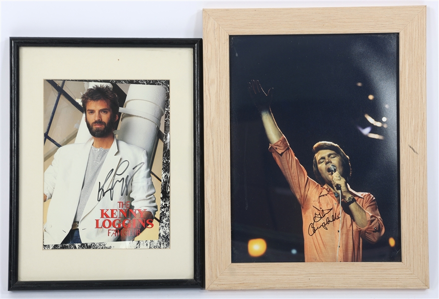 KENNY LOGGINS & GLEN CAMPBELL SIGNED PHOTO PRINTS