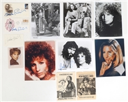 BARBRA STREISAND SIGNED MEMORABILIA 