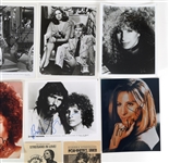 BARBRA STREISAND SIGNED MEMORABILIA 