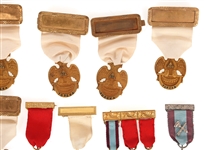 20th C. MASONIC LE DROIT HUMAIN NAMED GROUPING