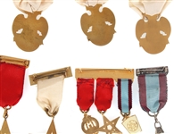 20th C. MASONIC LE DROIT HUMAIN NAMED GROUPING