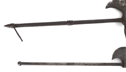 19th C. INDO-PERSIAN TABAR BATTLE AXES