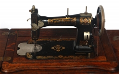 WHITE ROTARY SEWING MACHINE CONVERTIBLE TABLE