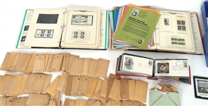 PHILATELIC STAMPS - FIRST DAY COVERS, ALBUMS, & LOOSE