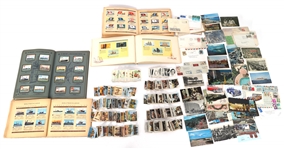 GERMAN CIGARETTE CARDS, POSTCARDS, STAMPS & MORE