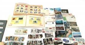 GERMAN CIGARETTE CARDS, POSTCARDS, STAMPS & MORE