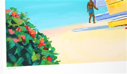 ALEX PAUKER SERIGRAPH ISLAND DESTINATION SIGNED PRINT