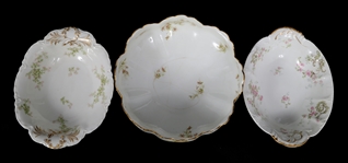 HAVILAND PORCELAIN SCHLEIGER 67I PATTERN SERVING PIECES