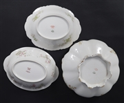 HAVILAND PORCELAIN SCHLEIGER 67I PATTERN SERVING PIECES