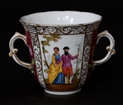 PORCELAIN SERVING PIECES & TEA CUPS