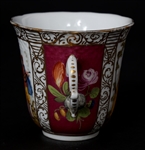 PORCELAIN SERVING PIECES & TEA CUPS