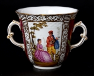 PORCELAIN SERVING PIECES & TEA CUPS
