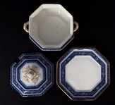 PORCELAIN SERVING PIECES & TEA CUPS
