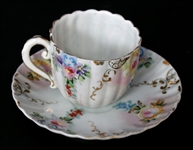 PORCELAIN SERVING PIECES & TEA CUPS