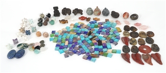 STONE CARVINGS, PENDANTS, TALISMANS, CRAFT TILES & MORE