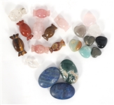 STONE CARVINGS, PENDANTS, TALISMANS, CRAFT TILES & MORE