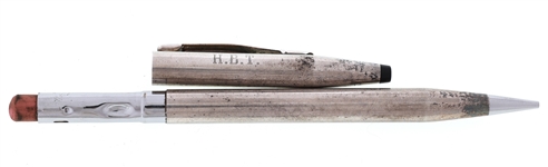 STERLING SILVER CASED PENCILS & ROLLERBALL PENS