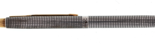 STERLING SILVER CASED PENCILS & ROLLERBALL PENS