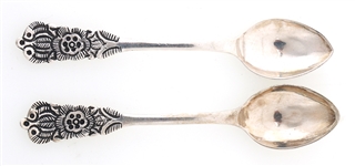 STERLING SILVER SPOONS, SERVING PIECES & LETTER OPENERS