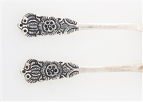 STERLING SILVER SPOONS, SERVING PIECES & LETTER OPENERS