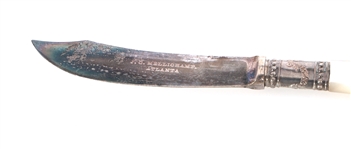 MOTHER OF PEARL & COMPOSITE STERLING ACCENT KNIVES
