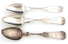 AMERICAN COIN .900 SILVER TABLESPOONS 