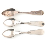 AMERICAN COIN .900 SILVER TEASPOONS 