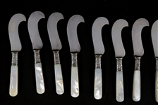 LANDERS FRARY & CLARK SILVERPLATE MOP FLATWARE