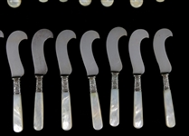 LANDERS FRARY & CLARK SILVERPLATE MOP FLATWARE